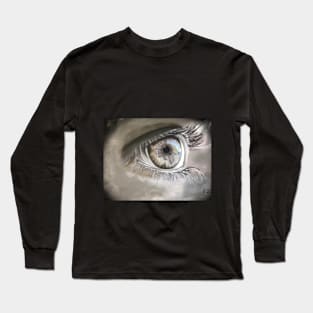 Hyperrealistic Eye Long Sleeve T-Shirt